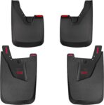 Tecoom Custom Mud Flaps Splash Guards Fit for 2019-2023 Ram 2500/3500 Trucks with OEM Fender Flares(not Power Wagon), Black Front and Rear Mud Guard Set of 4