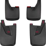 Tecoom Custom Mud Flaps Splash Guards Fit for 2019-2023 Ram 2500/3500 Trucks with OEM Fender Flares(not Power Wagon), Black Front and Rear Mud Guard Set of 4