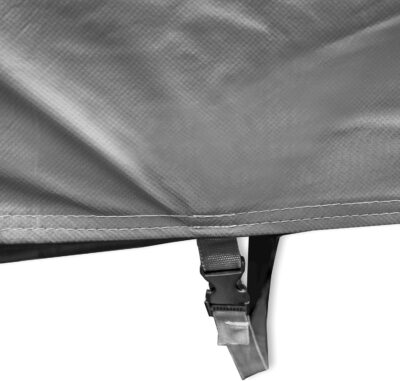 FH Group Universal Fit Medium Non-Woven Water Resistant SUV Cover , Gray - Image 5