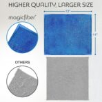 MagicFiber Microfiber Cleaning Cloth - Higher Quality, Larger Size - Micro Fiber Cloth for Cleaning Rags, Dust Cloths, Kitchen Dish Towels (12 Pack, 13”x11”) - Image 3