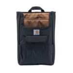 Carhartt Front Seat Car Organizer, Passenger Seat Storage & Organization for Books, Files, Folders, Laptop & More, Black
