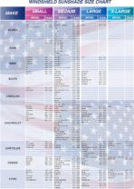 Autopect Windshield Sun Shade - American Flag Design, High-Resolution Sun Visor for Car, Truck, SUV with Mirror Cut-Out for Interior Sun Protection, Foldable Car Sun Shade (Original, Medium) - Image 7