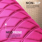 FH Group Car Seat Cover Cushion - Cars Trucks SUV, Neosupreme Car Seat Cushions, Waterproof Car Seat Cover Cushion, Universal Fit Car Seat Protector Rear Set Pink - Image 6