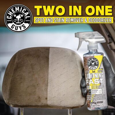 Chemical Guys Lightning Fast Carpet and Upholstery Stain Extractor - Chemical Guys Carpet Cleaner, Great for Fabric, Upholstery, Cars, Home, Office, Furniture, and More, Fresh Scent - 16 oz - Image 10