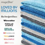 MagicFiber Microfiber Cleaning Cloth - Higher Quality, Larger Size - Micro Fiber Cloth for Cleaning Rags, Dust Cloths, Kitchen Dish Towels (12 Pack, 13”x11”) - Image 2