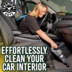 Chemical Guys EQP410 DetailVac Handheld Portable Car Vacuum, 110w 8.8amp Electric Motor, (Great for Cars, Trucks, SUVs, Motorcycles, RVs, Home, Pets, Kids, Office, and On The Go) Gray - Image 2