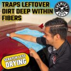 Chemical Guys Woolly Mammoth Large Microfiber Drying Towel - 36 x 25 Inch Blue, Ultra Plush Super Absorbent Car Drying Towel for Cars, Trucks, SUVs, Motorcycles, RVs, and Auto Detailing - Image 10