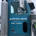 Custom Text Decal/Custom Vinyl Graphic/Premium Vinyl Lettering/Car, Truck, Van, Boat, Window, Wall Sticker CTDP - Image 2