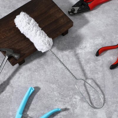 Lemecima 12 Pack Tire Lube Brush Applicator Swabs 11.8 Inches Extra Long Handle Tire Lubricant Applicator for Changing Tires - Image 6