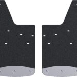 Luverne 251451 Rear 12-Inch x 23-Inch Textured Rubber Mud Guards, Select Chevrolet Silverado, GMC Sierra 2500, 3500 HD, 2 Flaps