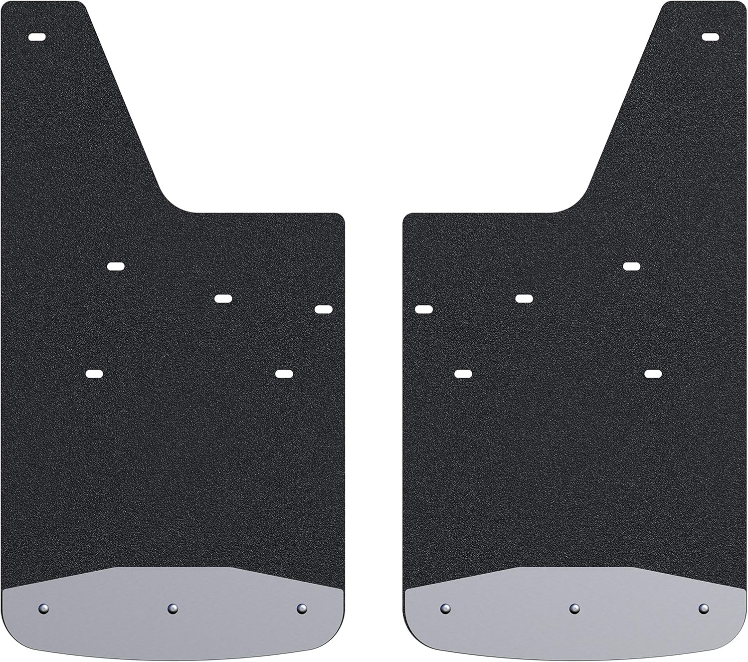 91kd6Ib8RaL._AC_SL1500_.jpg Luverne 251451 Rear 12-Inch x 23-Inch Textured Rubber Mud Guards, Select Chevrolet Silverado, GMC Sierra 2500, 3500 HD, 2 Flaps - Image 1