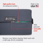 OPTP The Original McKenzie Slimline Lumbar Support – USA-Made Lower Back Support for Office Chair, Car Back Support, and Travel Lumbar Pillow. The Preferred Lumbar Cushion by Physical Therapists. - Image 5