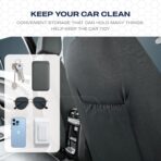 Skechers Men’s Seat Covers, Air-Cooled Memory Foam Car Seat Covers Front Seats, Airbag Compatible,Universal Fit for Most Cars, SUVs, Vans and Trucks,Black - Image 7