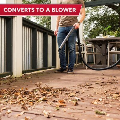 Vacmaster 3.2-Gallon* 2.5 Peak HP Wet/Dry Vacuum – VHB305M 1101 - Image 6