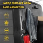 2 Pack Car Drying Towels (48”x24”),Extra Large Double-Twist Pile Drying Towels Car Detailing for Car Care Wash,Car Super Cleaning Supplies Accessories kit,Ultra Absorbency - Image 6