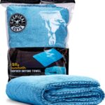 Chemical Guys Woolly Mammoth Large Microfiber Drying Towel - 36 x 25 Inch Blue, Ultra Plush Super Absorbent Car Drying Towel for Cars, Trucks, SUVs, Motorcycles, RVs, and Auto Detailing