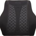 Dr. Scholl's Max Support Charcoal-Infused Lumbar Seat Cushion for Car, Truck, SUV — Black