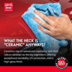 Griot's Garage Ceramic Speed Shine Detail Spray for Car Detailing, Provides a High-Gloss Finish and Extends Life of Coatings, 10945, 22 oz - Image 5