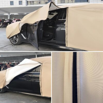 Heavy Duty Outdoor Car Cover Custom Fit for 1994-2026 Ford Mustang, Windproof All Weather Waterproof Sun Rain UV Dust Snow Protection Outdoor Car Covers - Image 5